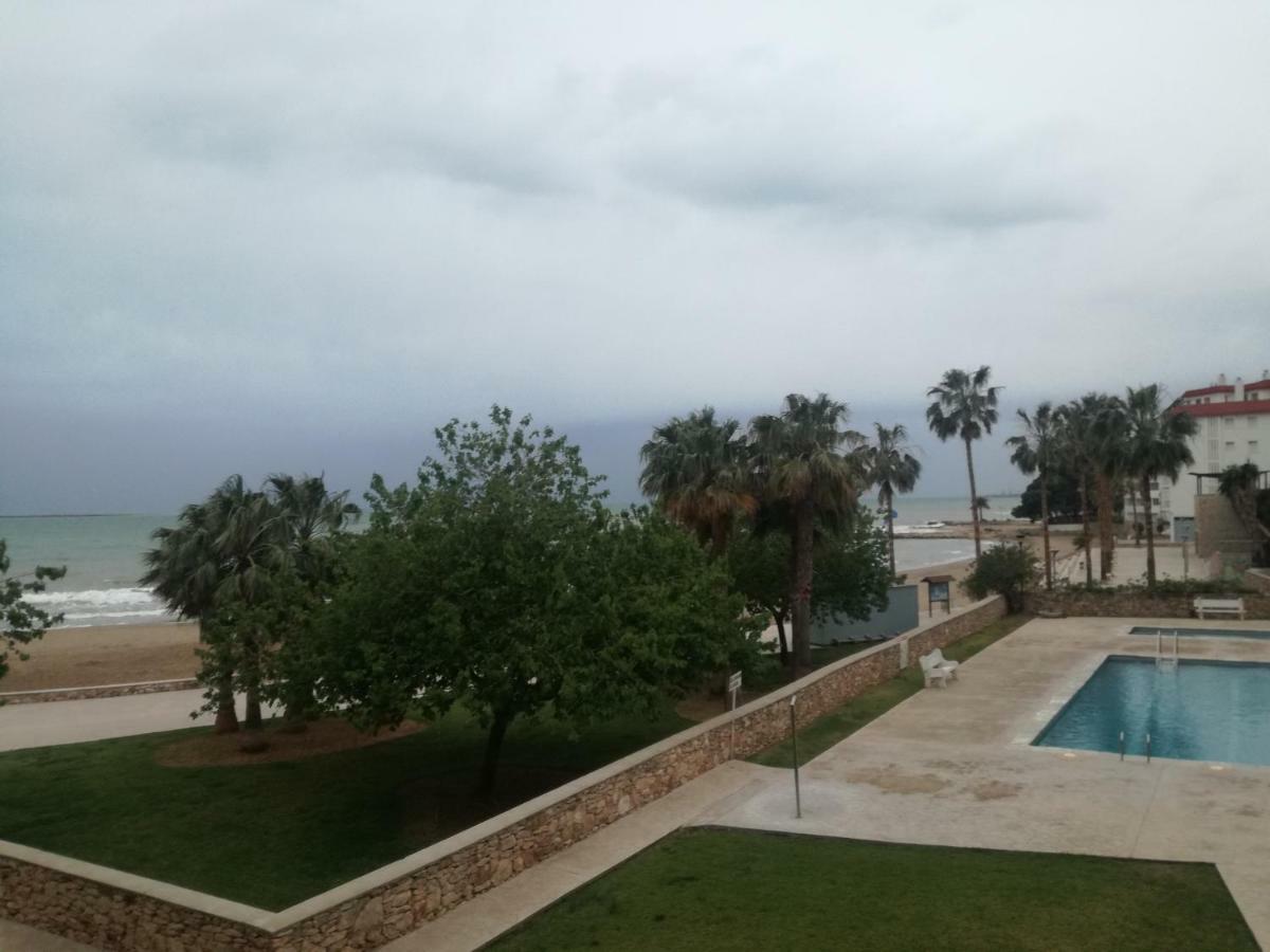 Primera Linea De Mar Con Piscina En Ebrehogar Sant Carlos de la Ràpita Exterior foto
