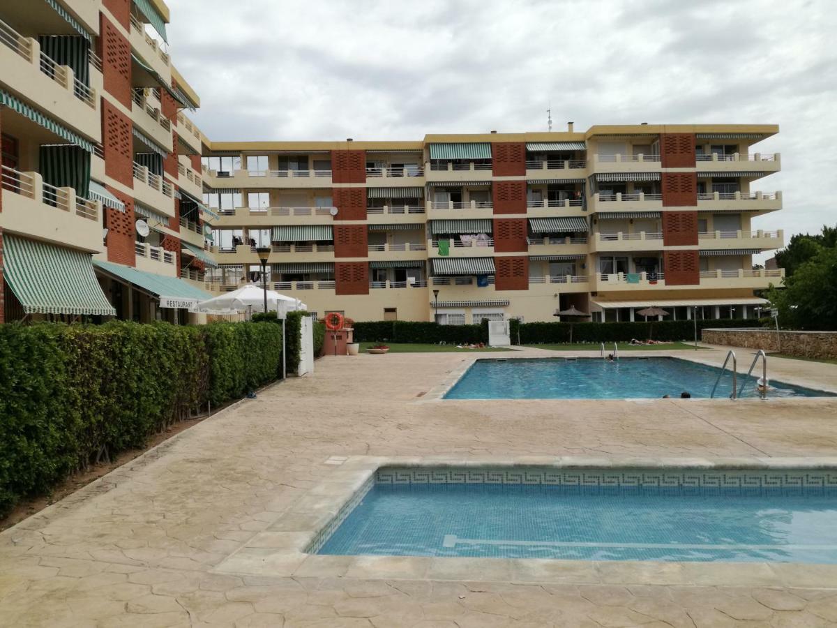 Primera Linea De Mar Con Piscina En Ebrehogar Sant Carlos de la Ràpita Exterior foto